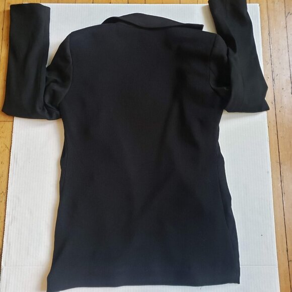 MEXX MATERNITY BLAZER BLACK SIZE 34 (UK 8) - Picture 7 of 7